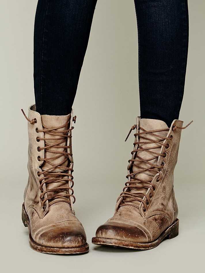 freebird lace up boots