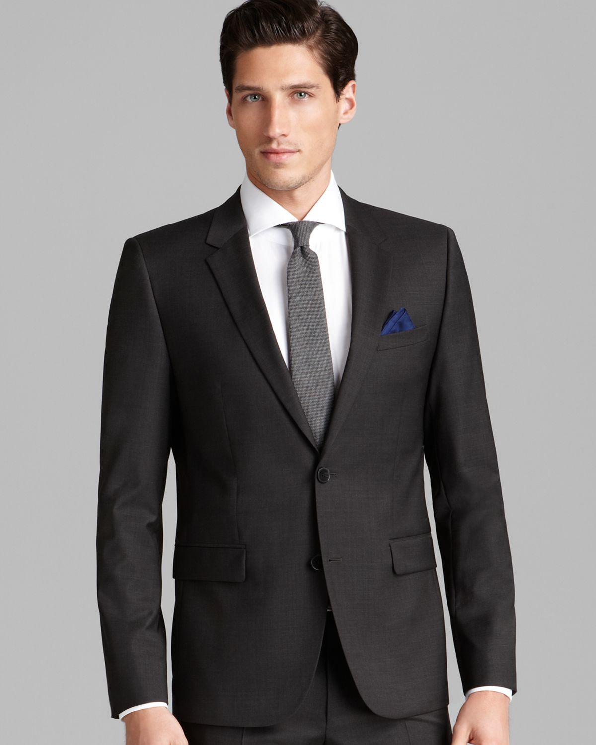 Hugo Boss Hugo Aerins Sport Coat - Slim Fit in Gray for Men (Charcoal ...