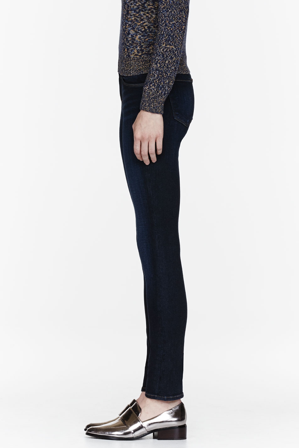 indigo skinny jeans womens