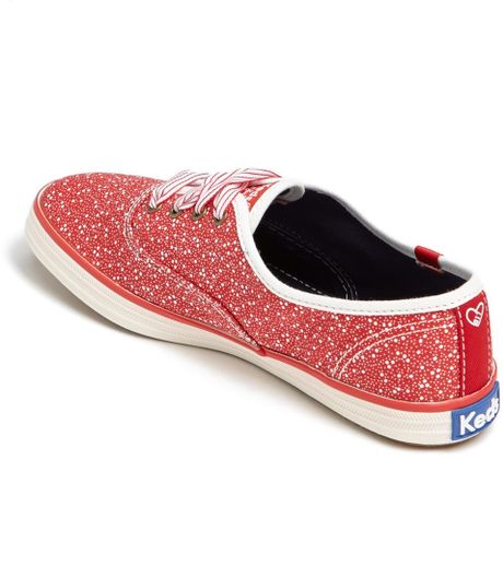 Keds Taylor Swift Seltzer Dot Champion Sneaker in Red | Lyst