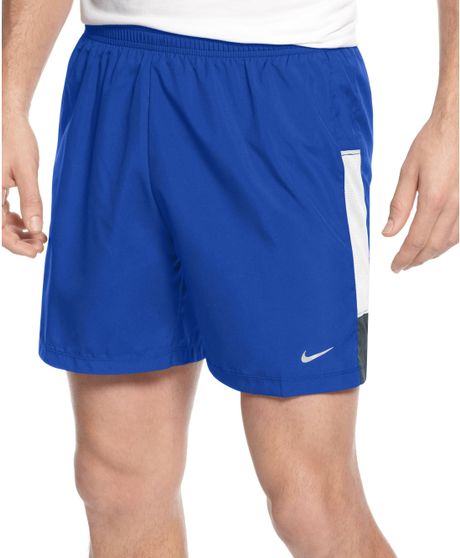Nike 5 Inch Woven Reflective Shorts in Blue for Men (Hyper Blue) | Lyst