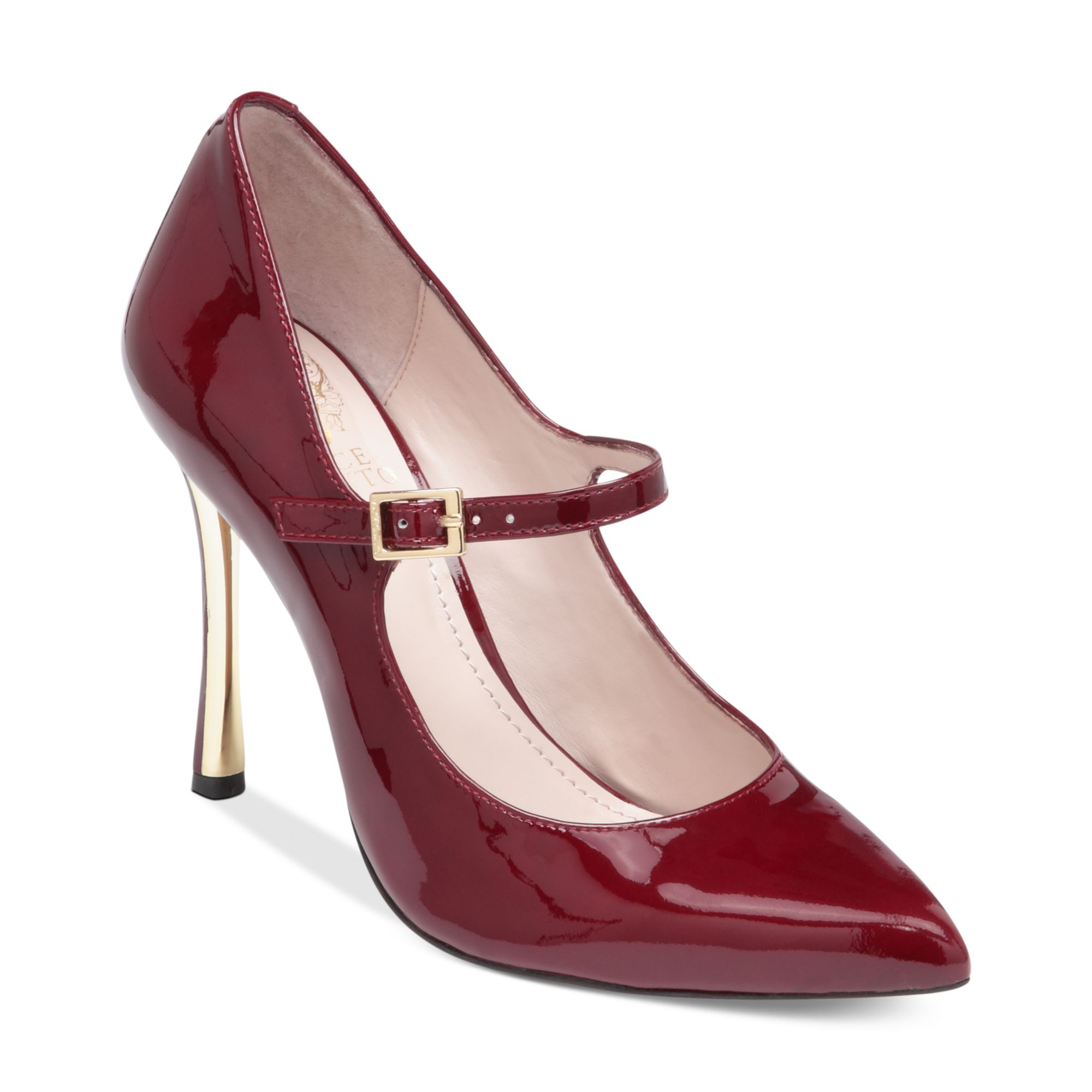 Vince Camuto Callea Mary Jane Pumps in Red (Burgundy) | Lyst