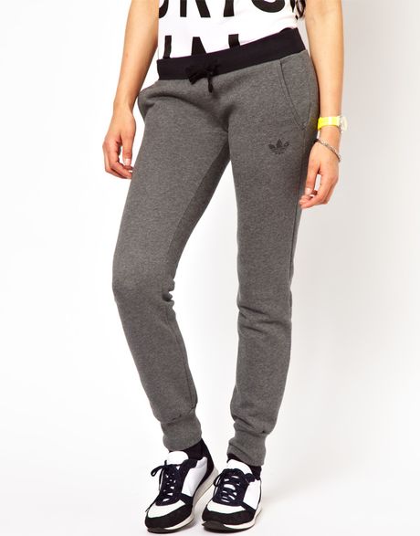 Adidas Side Stripe Track Pant in Gray (Grey) | Lyst