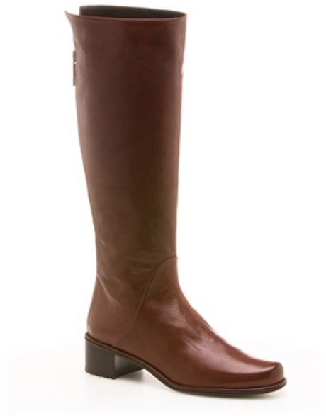 Stuart Weitzman Rambler in Brown (Brunette Fatigue Calf) | Lyst