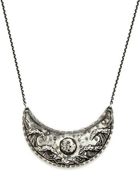 Pamela Love High Tide Pendant in Silver | Lyst