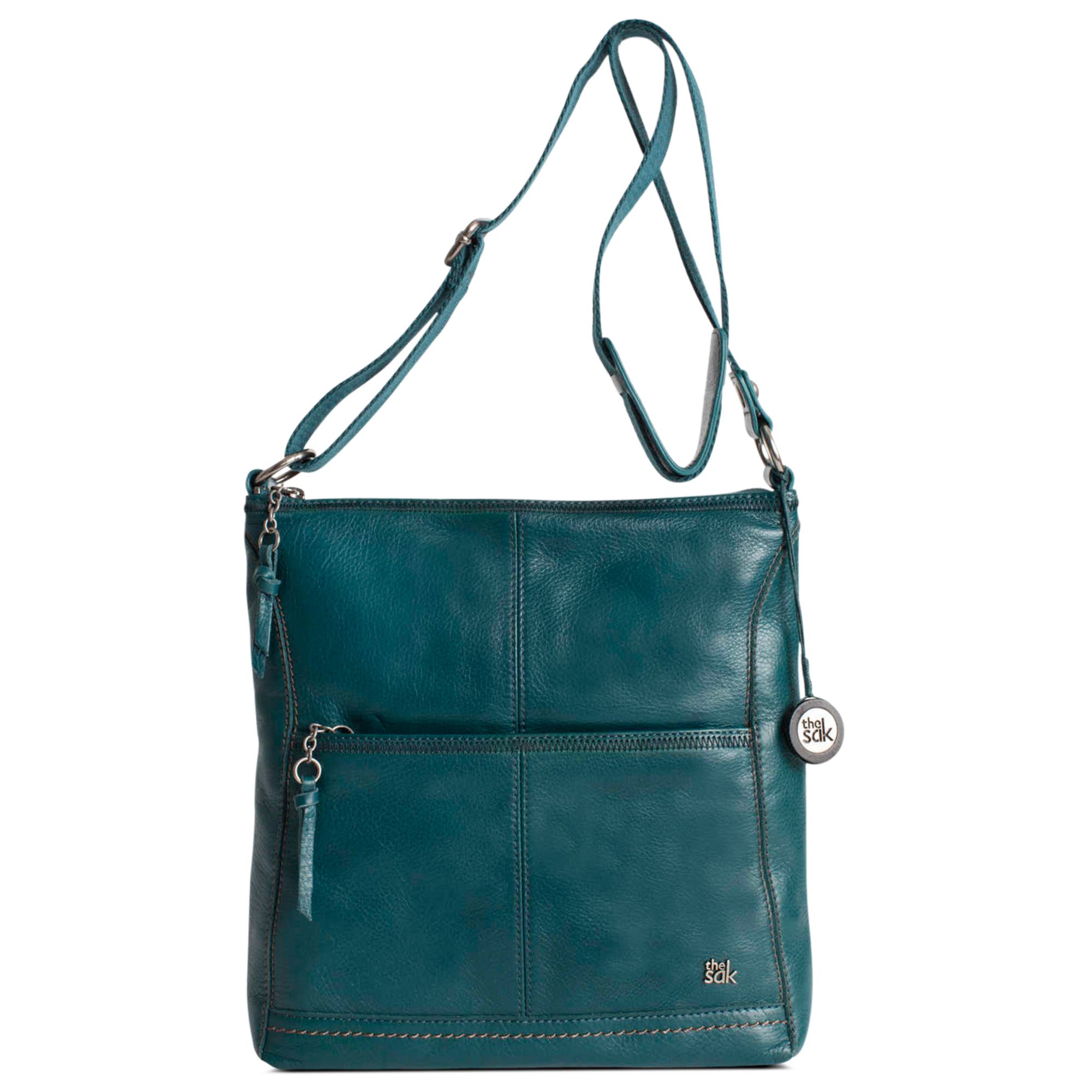 The sak Iris Leather Crossbody Bag in Green | Lyst