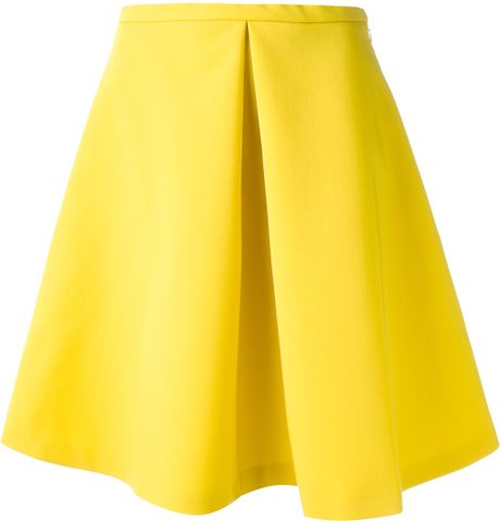 Antonio Marras Flared Skirt in Yellow (yellow & orange) | Lyst