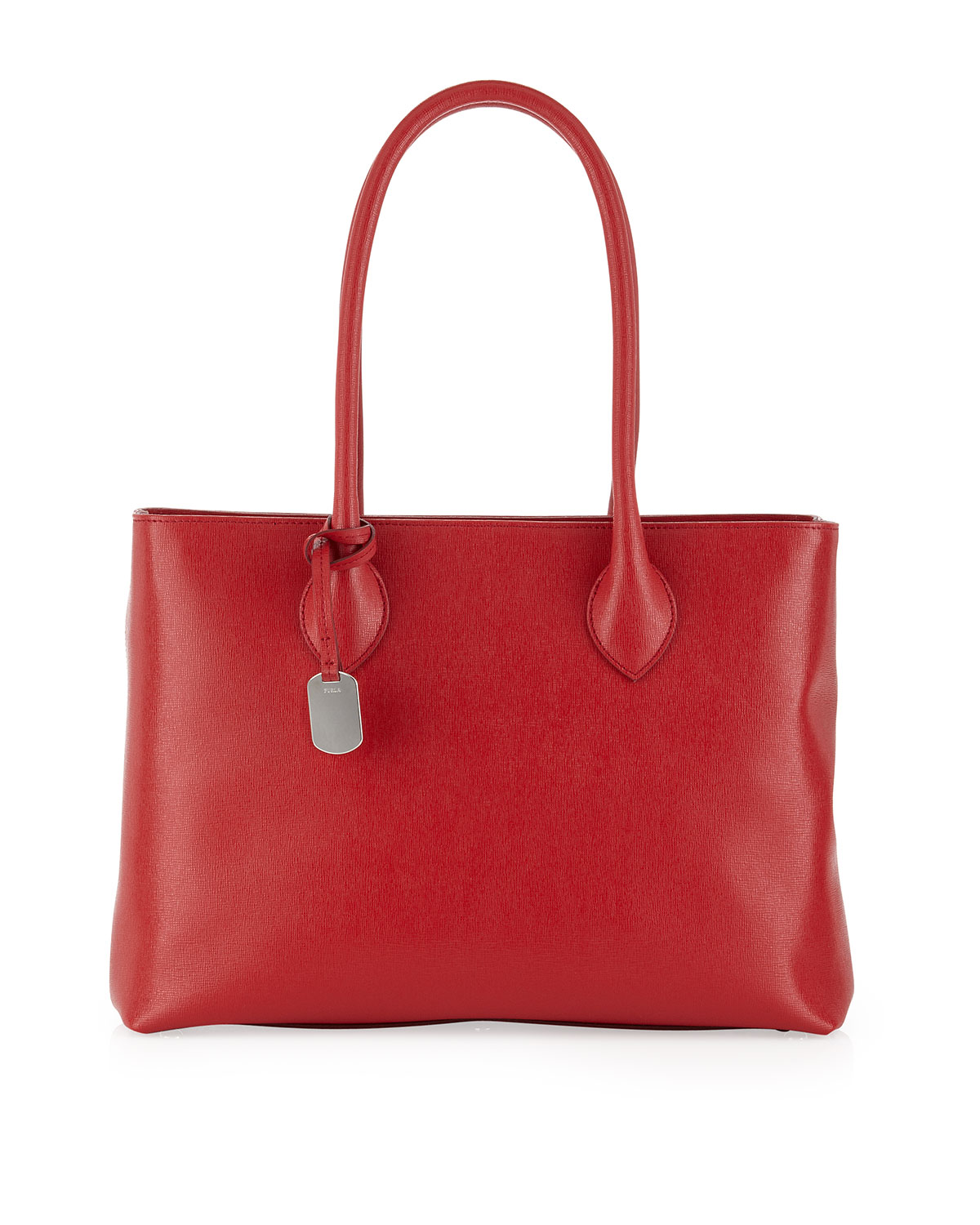 Furla Martha Medium Satchel Bag Cherry Red in Red (null) | Lyst