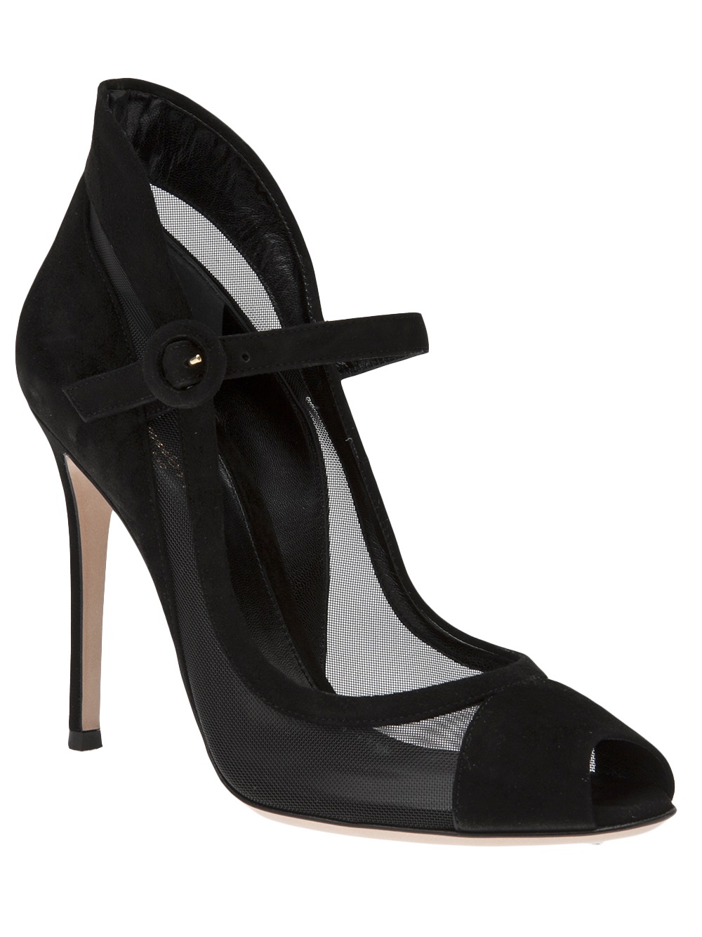 Black Mary Jane patent leather pumps | Gianvito Rossi | MATCHESFASHION US