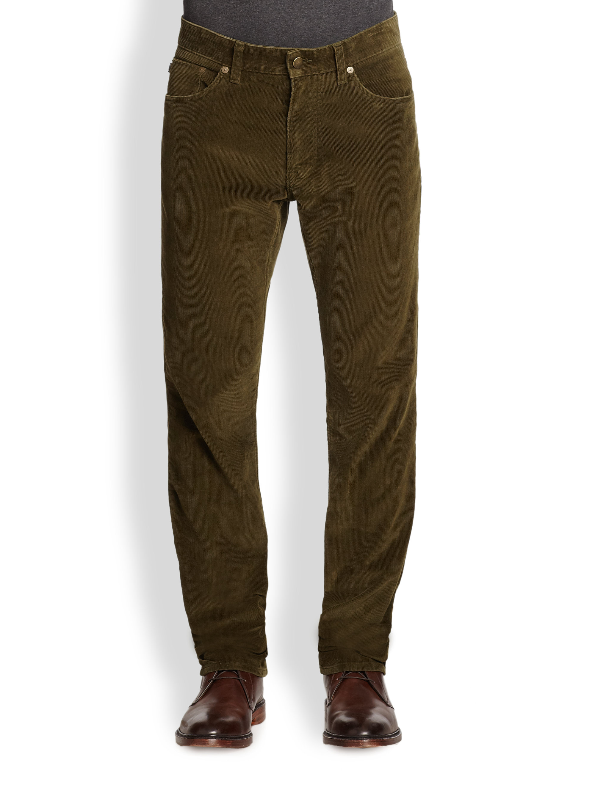 ralph lauren varick slim straight corduroy