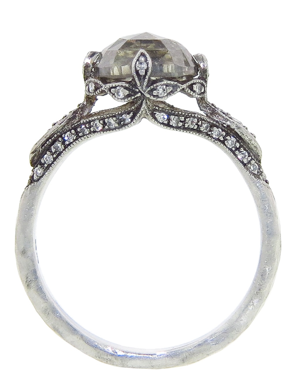 Lyst Cathy Waterman Moghul Diamond Ring In Metallic Gallery