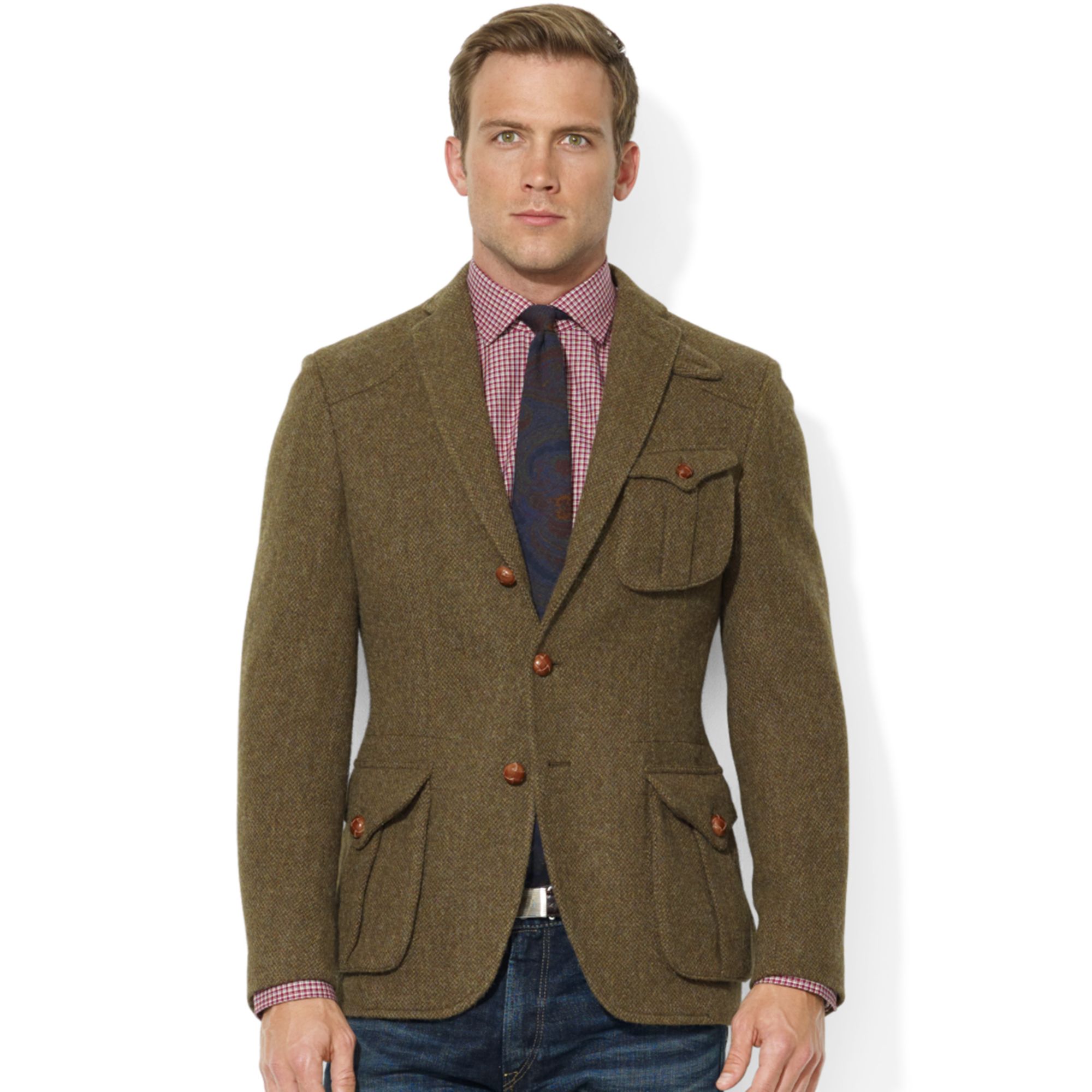 English Tweed Sport Coats JacketIn