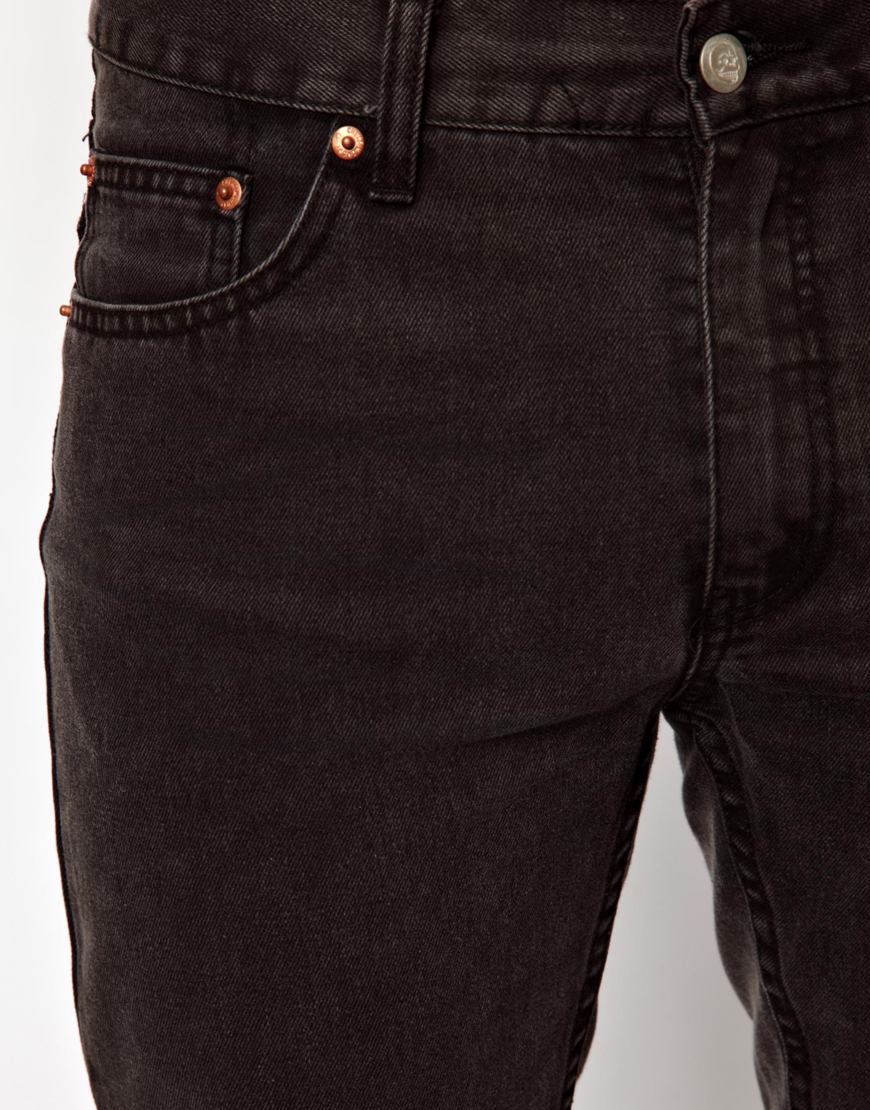 Cheap monday Skinny Jeans in Slim Fit in Black for Men | Lyst