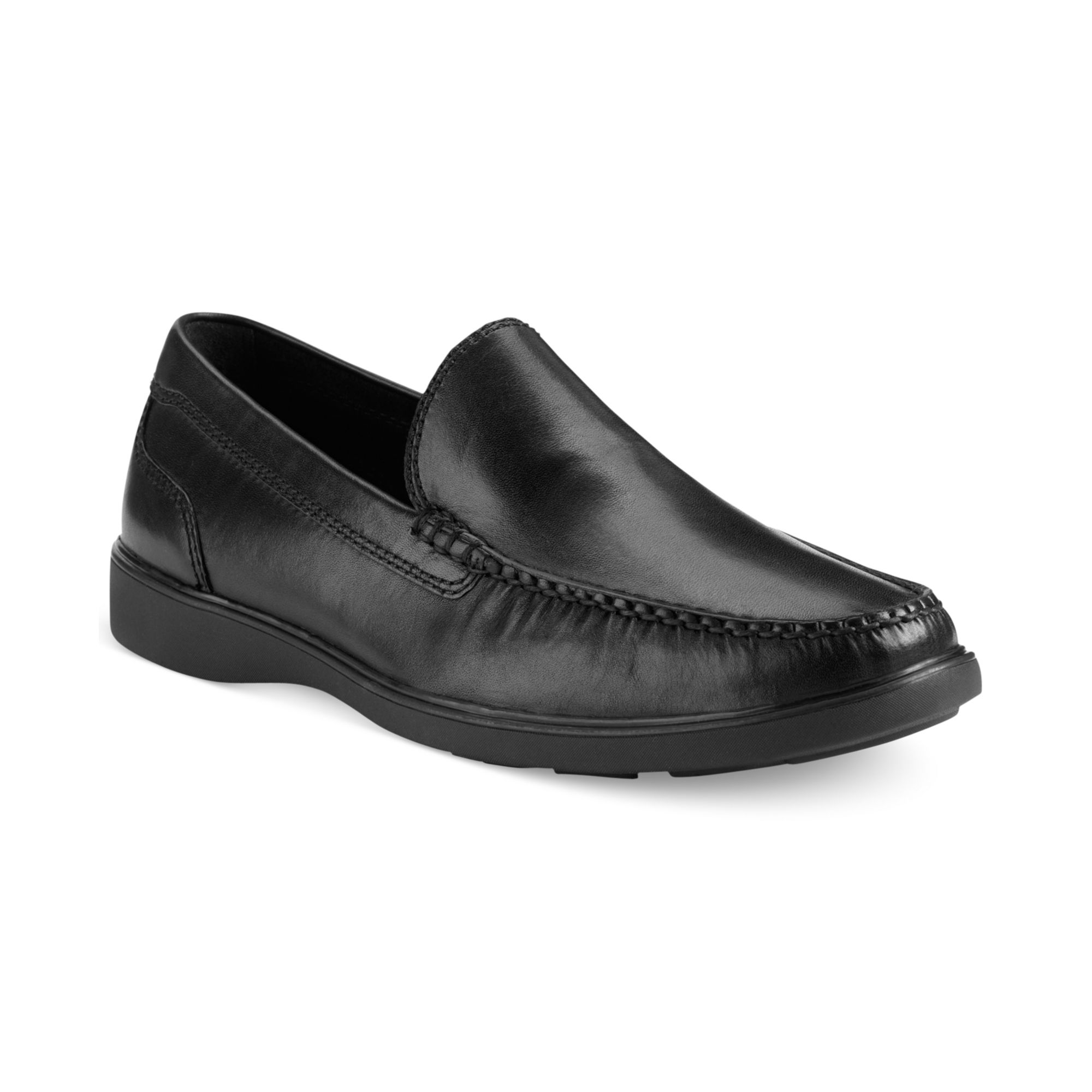 Lyst - Cole Haan Sutton Plain-toe Venetian Loafers in Black for Men