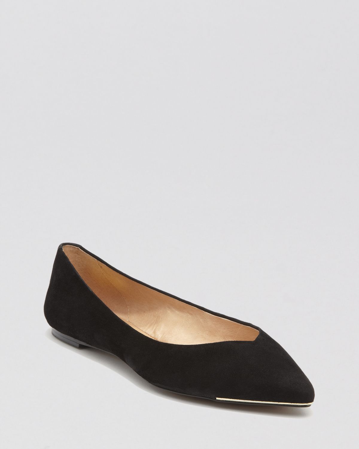 Lyst - Dolce Vita Pointed Toe Flats Pala in Black
