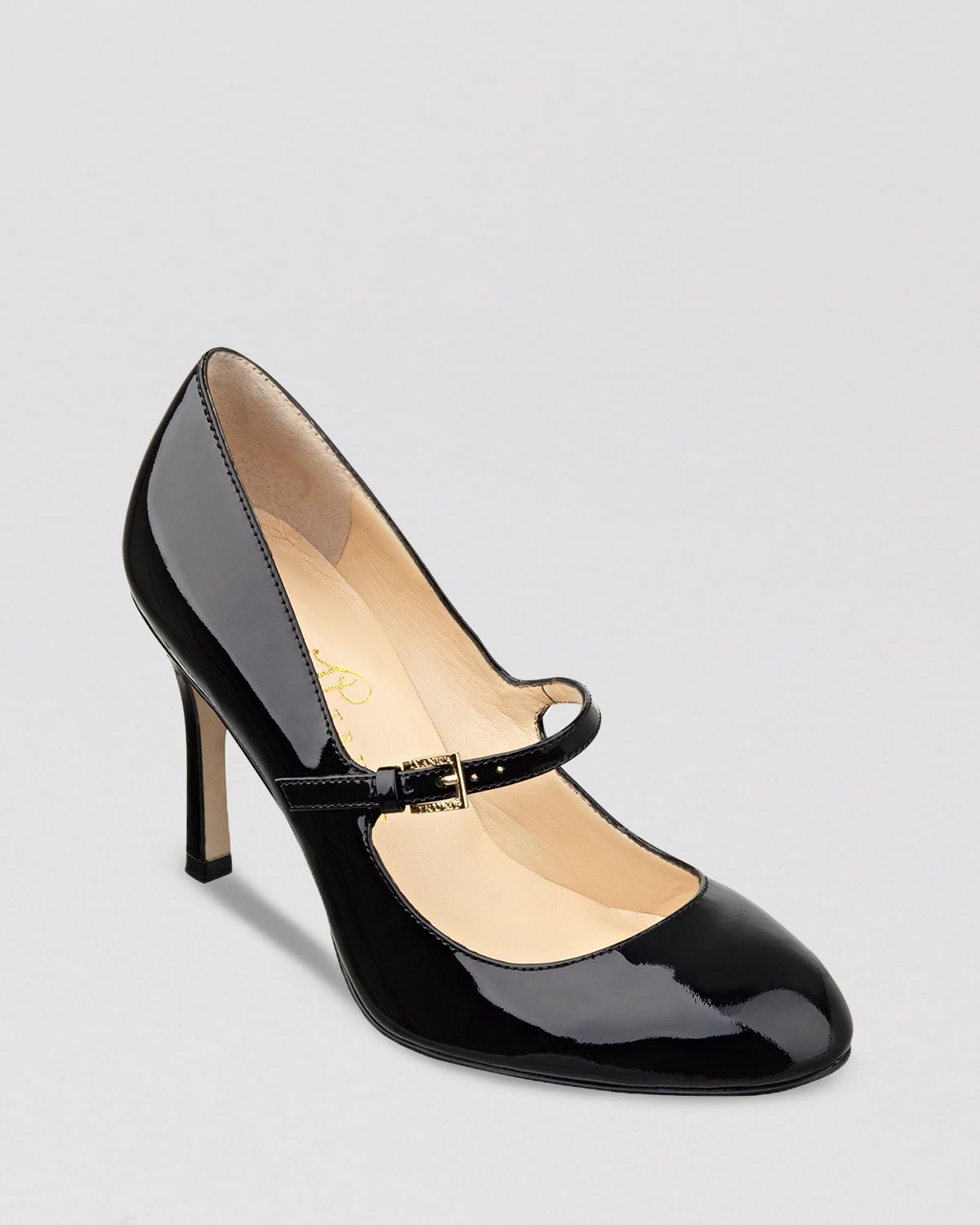 womens black mary jane heels
