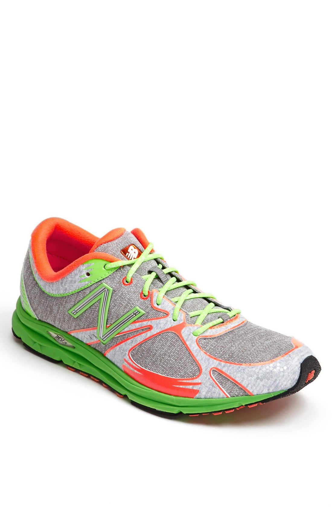 New Balance Racing Flat in Multicolor for Men (Grey/ Green) | Lyst