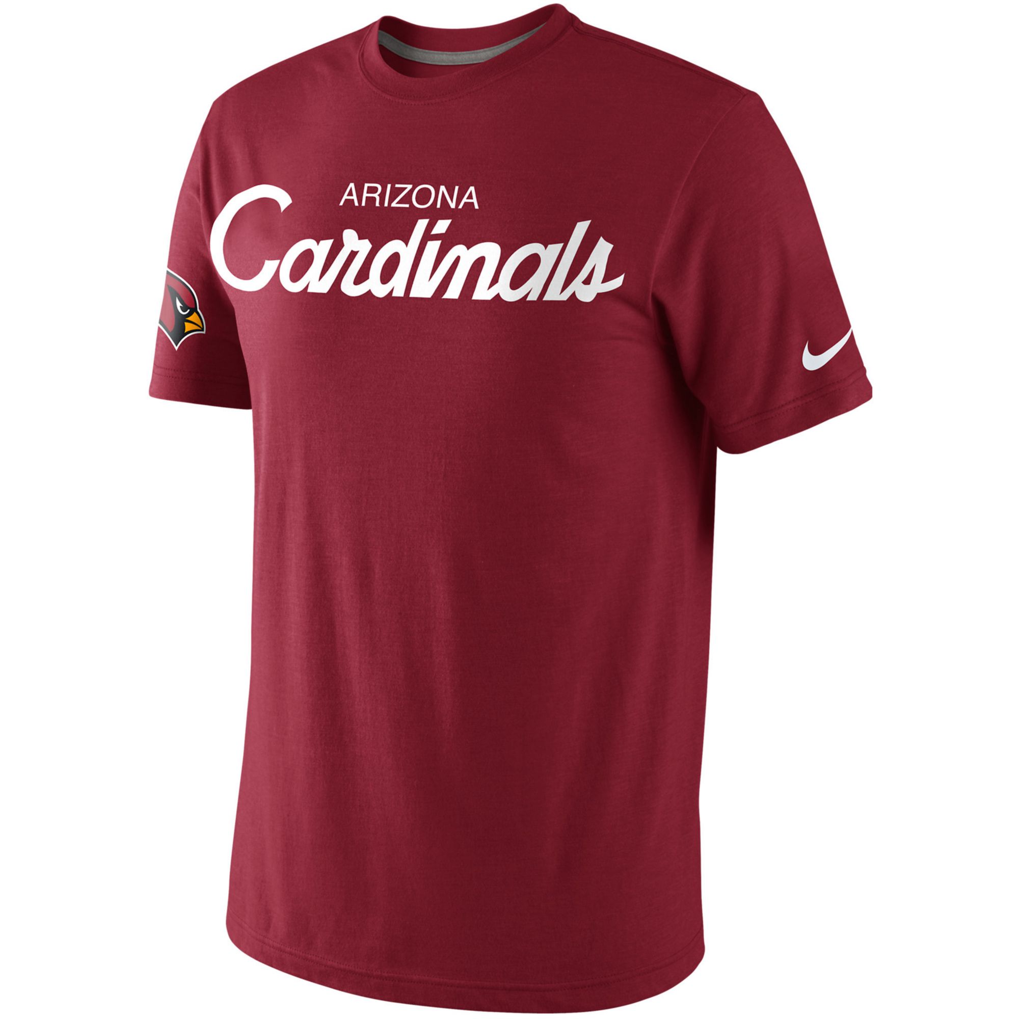 Nike Nfl Arizona Cardinals Logo Tshirt in Red for Men (Tough Red) | Lyst