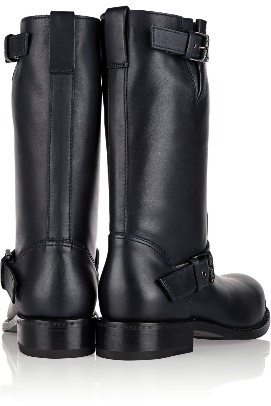 biker boots bottega veneta