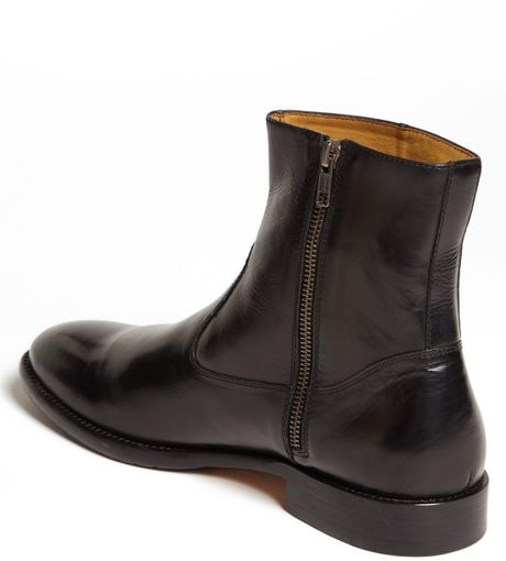 Gordon Rush Stanton Zip Boot in Black for Men | Lyst