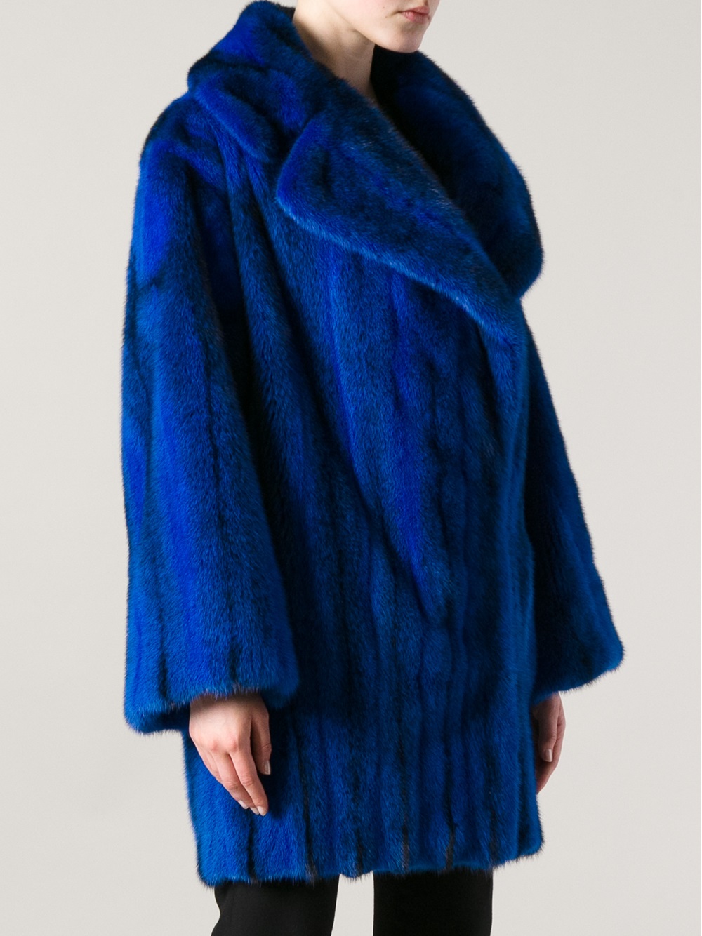 michael kors mink coat