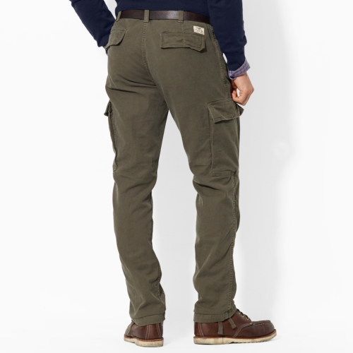 Lyst - Polo Ralph Lauren Slim-fit Explorer Cargo Pant in Green for Men