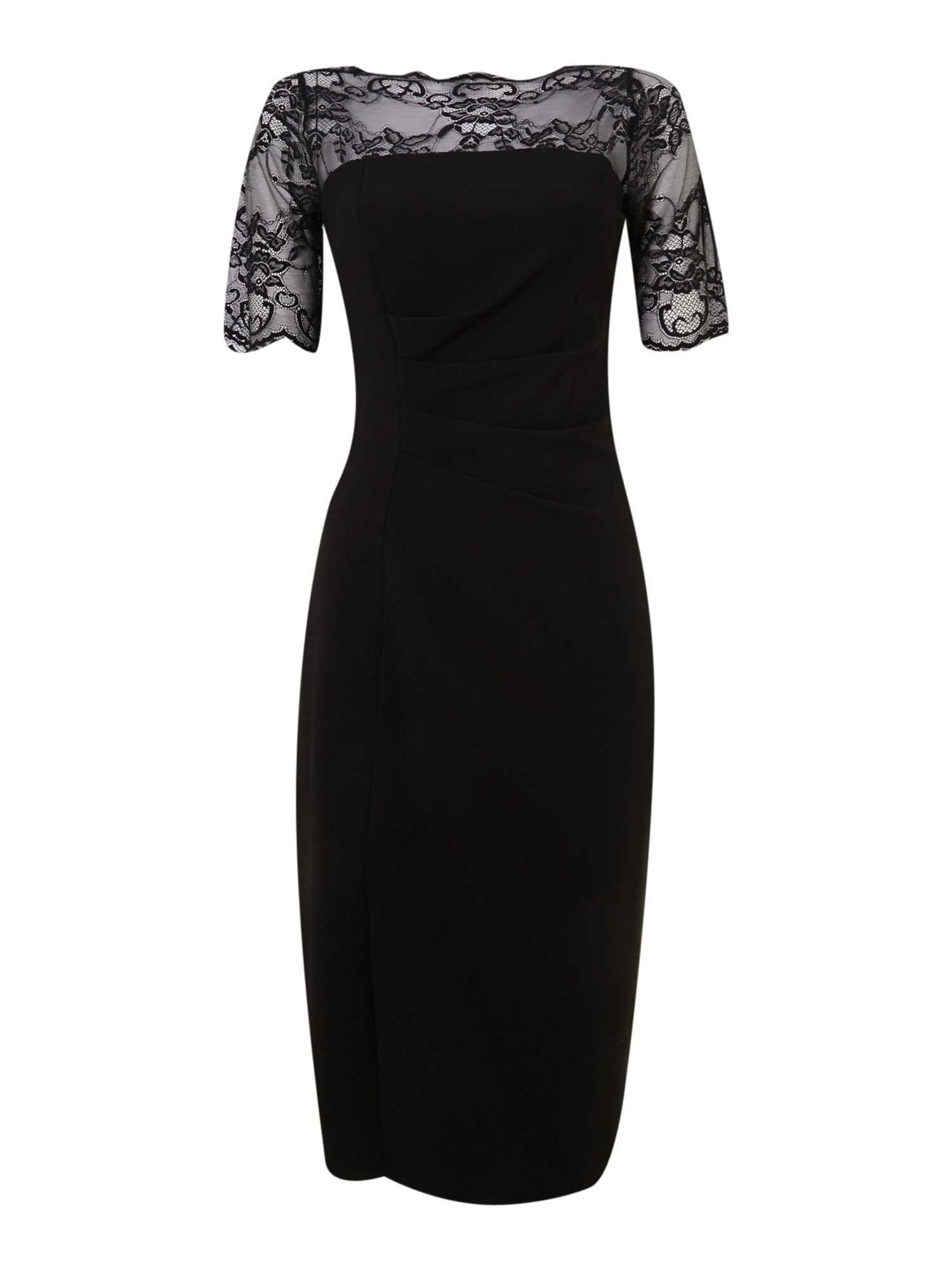 Shubette Long Sleeve Lace Dress in Black | Lyst