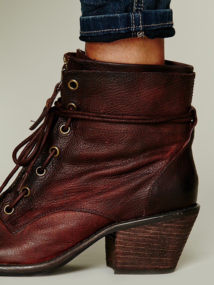 Lyst - Luxury Rebel Aberdeen Lace Up Boot in Brown