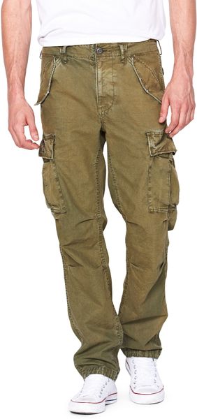 Denim & Supply Ralph Lauren Mens Field Cargo Pants in Green for Men ...