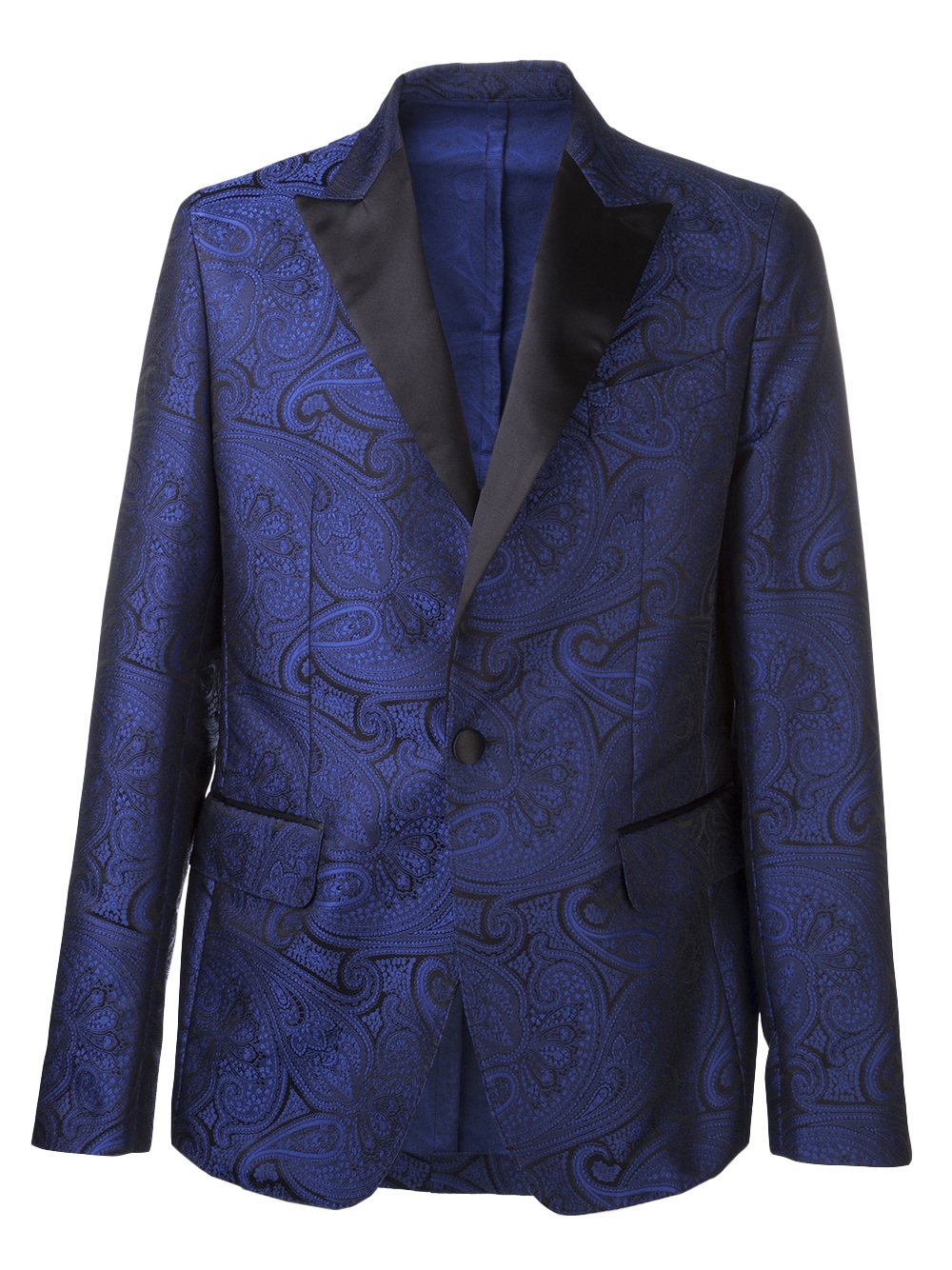 Lyst - Dsquared² Paisley Print Jacket in Blue for Men