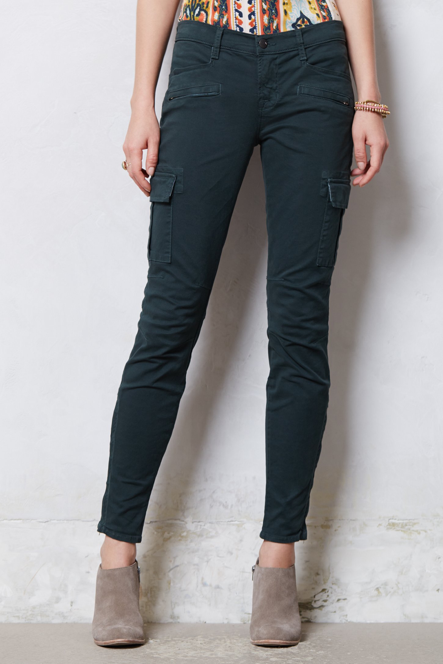 J Brand Grayson Skinny Cargo Pants in Gray (GREY SPRUCE) | Lyst