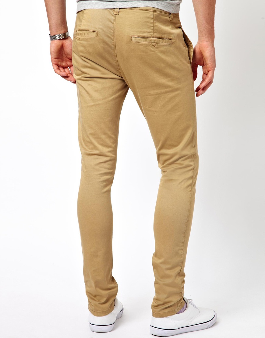 super skinny chino pants