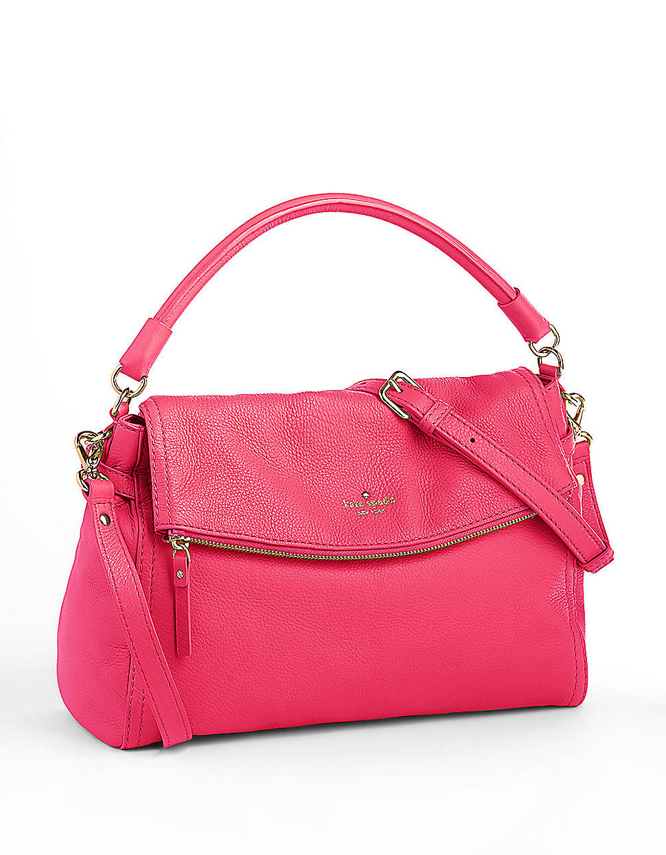 Kate Spade Little Minka Leather Satchel Bag in Pink | Lyst