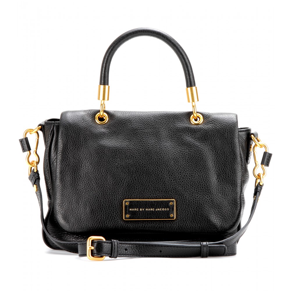 Lyst - Marc By Marc Jacobs Too Hot To Handle Small Leather Tote in Black