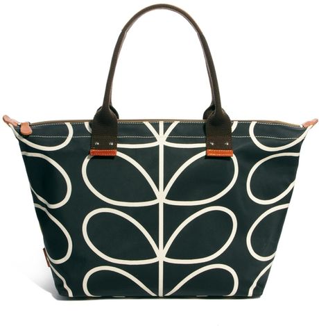 Orla Kiely Linear Stem Easy Zip Tote in Multicolor (Multi) | Lyst