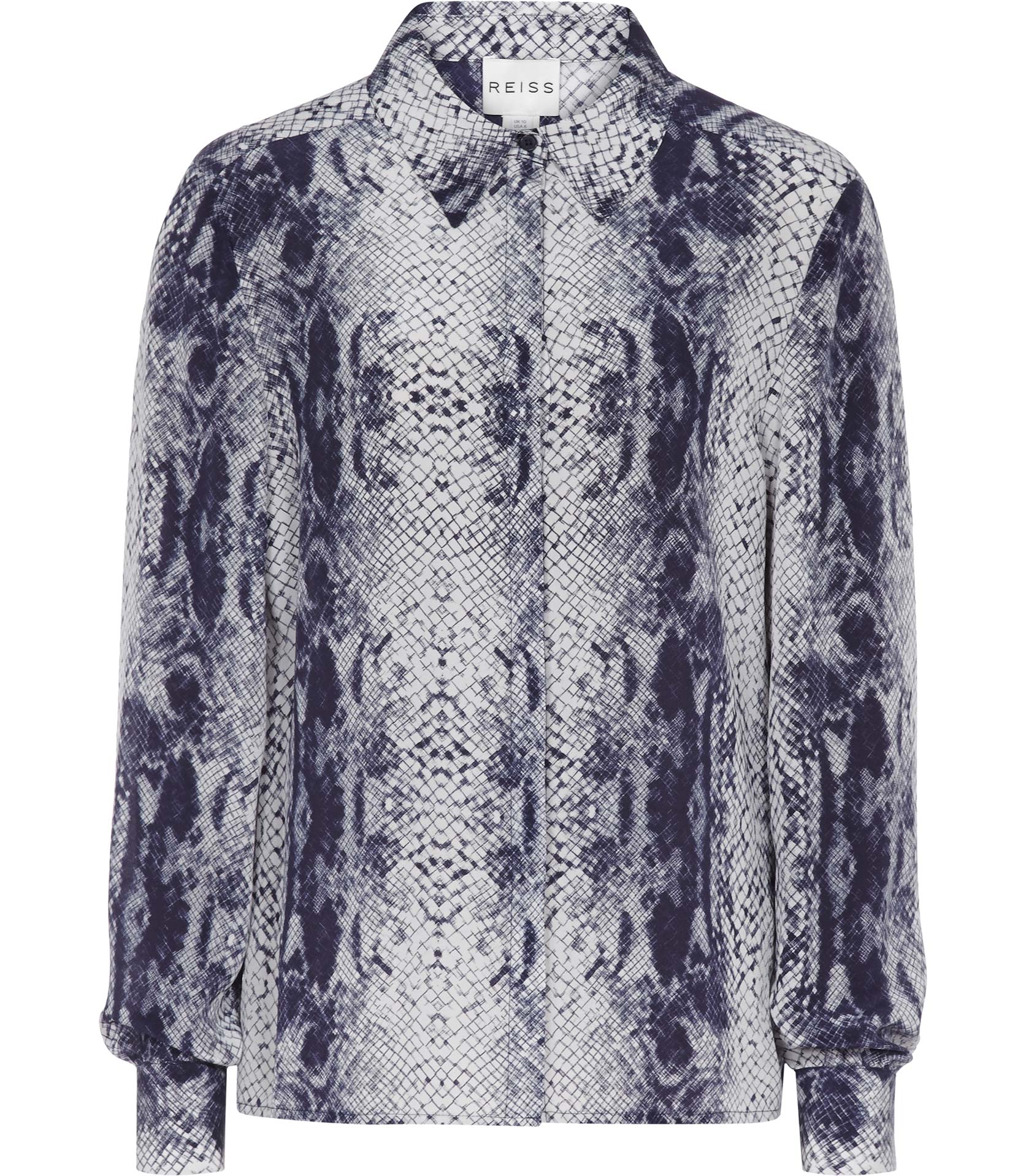 snake print shirt women's