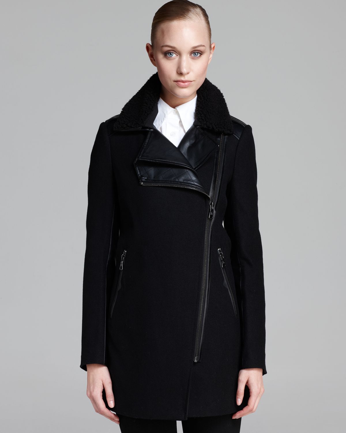 sam edelman black coat