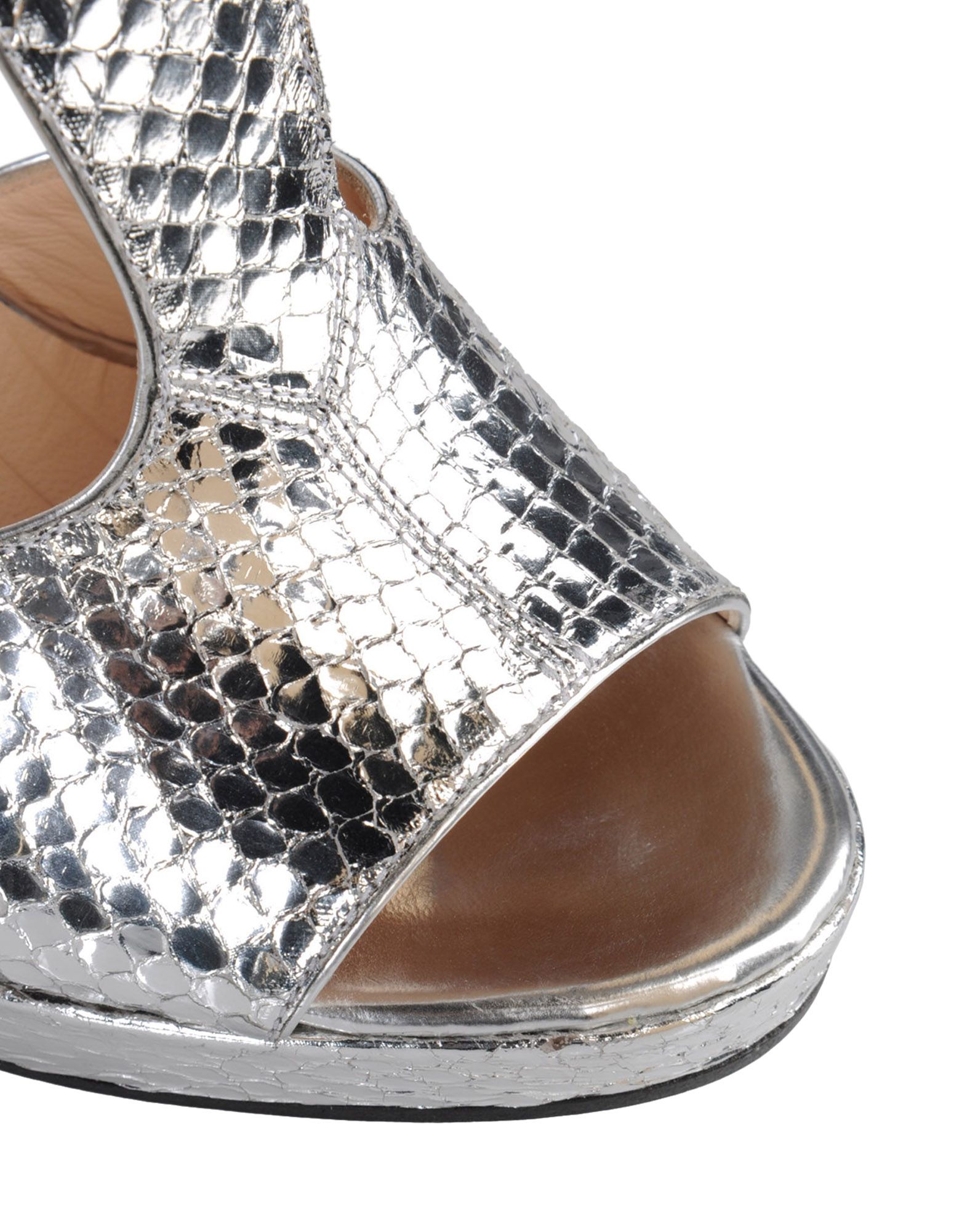 womens silver platform sandals