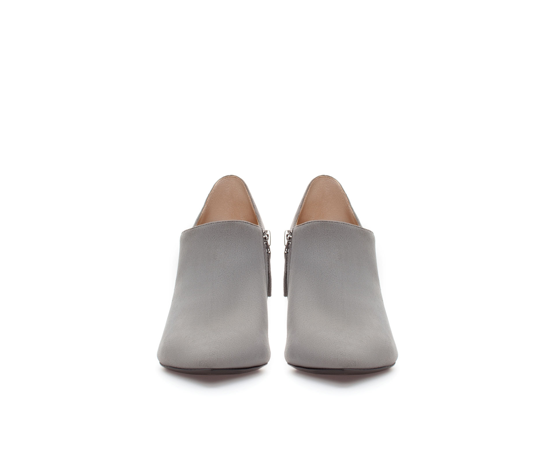 zara grey boots