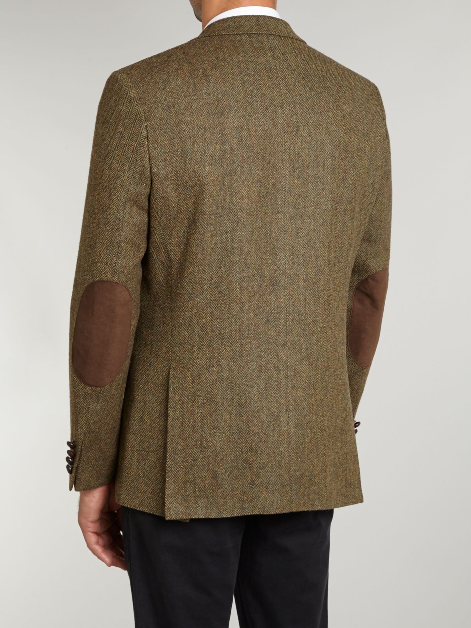 Barbour Tweed Blazer in Green for Men | Lyst