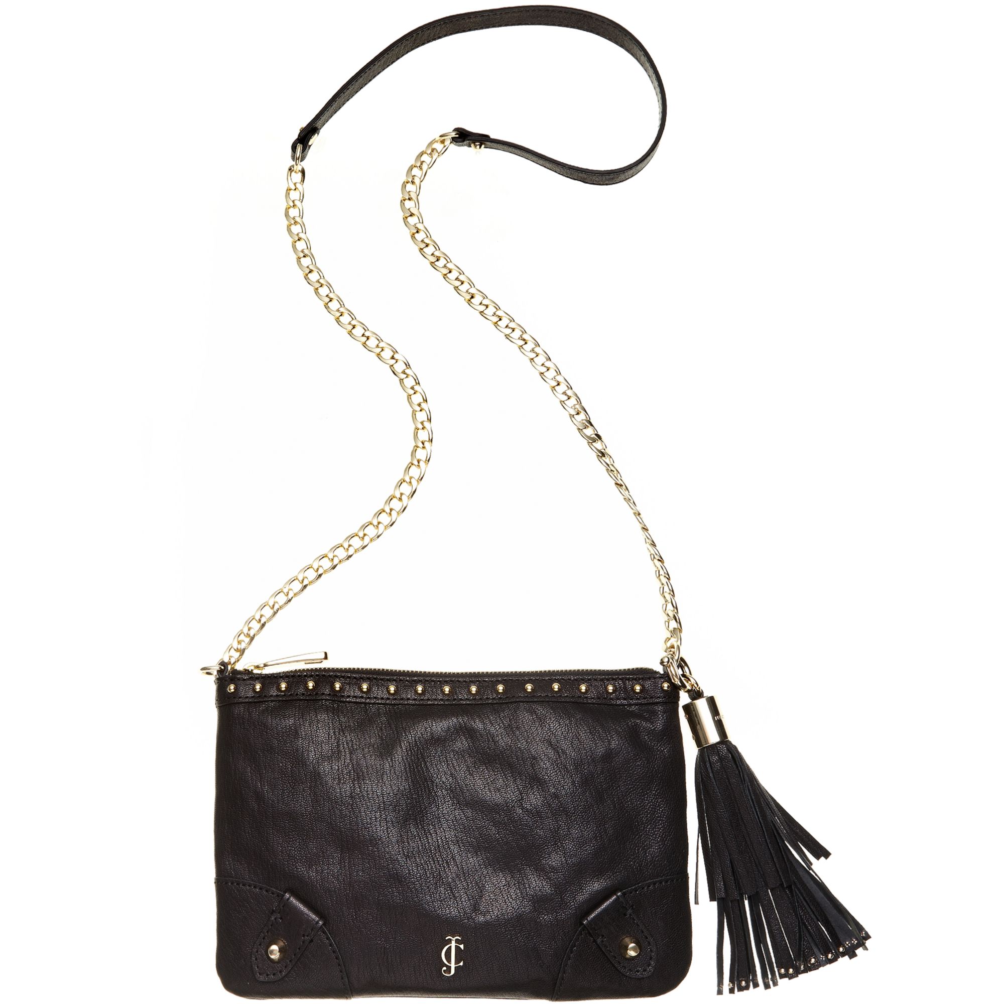 Lyst Juicy couture Deveo Leather Lousia Small Crossbody in Black