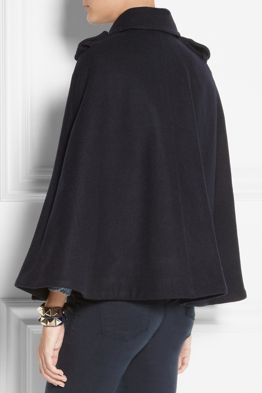 michael kors wool cape