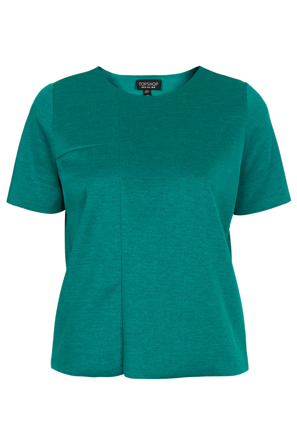 Topshop Boxy T-shirt in Green | Lyst