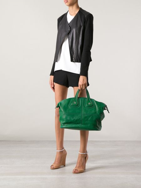 Givenchy Givenchy Nightingale Tote Bag in Green | Lyst