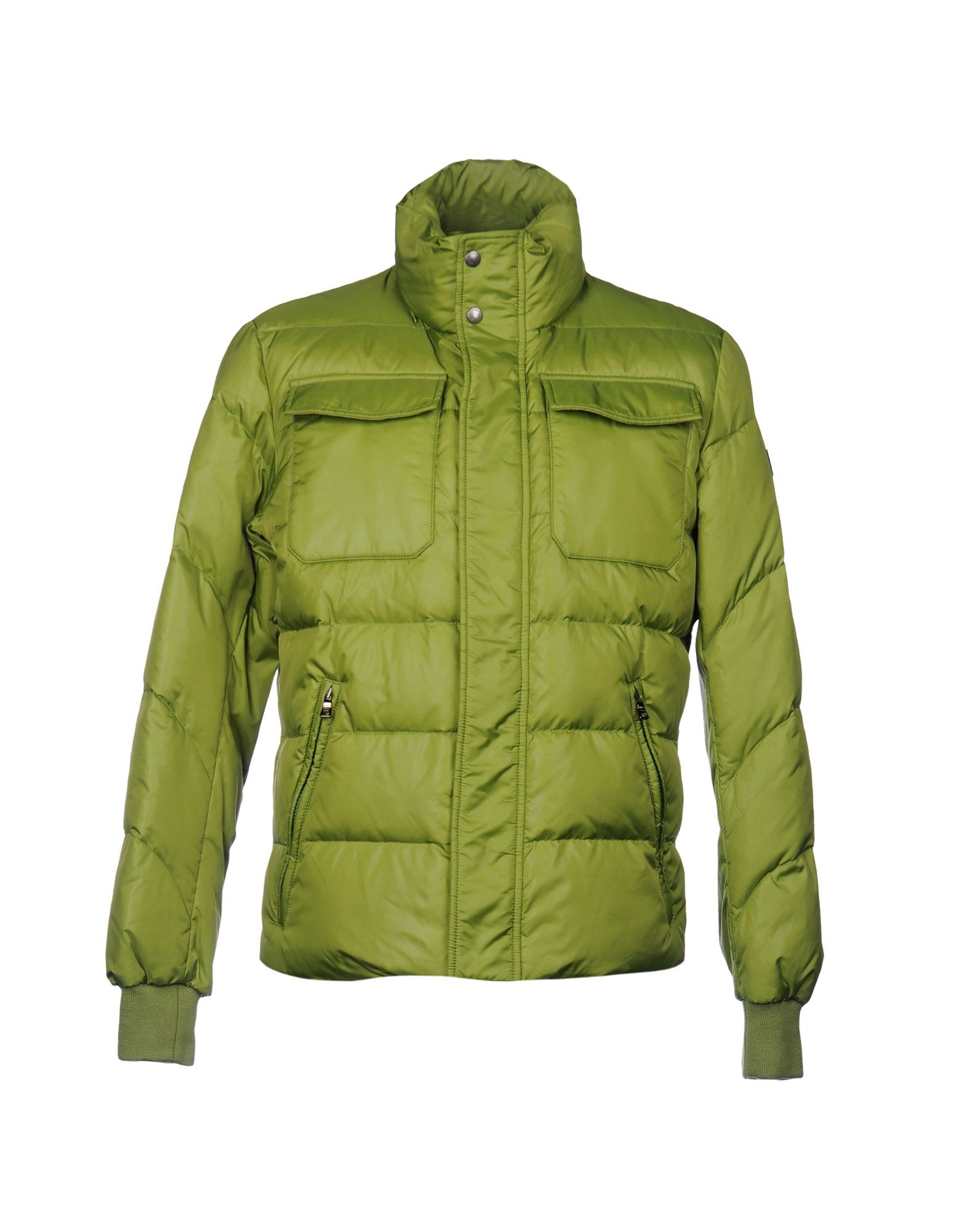 Guess Down Jacket in Green for Men | Lyst