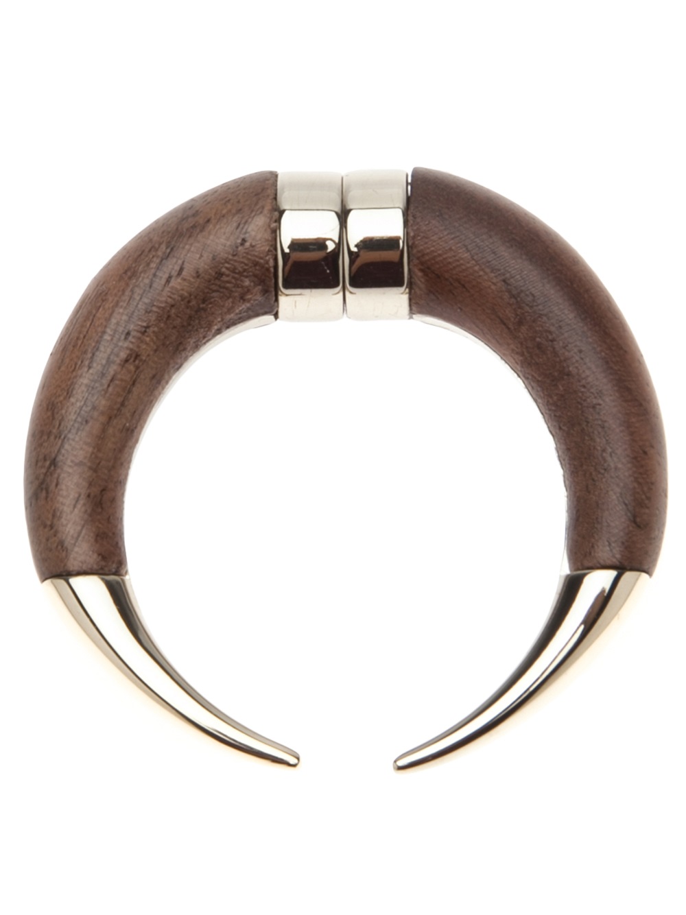 Givenchy single horn earring