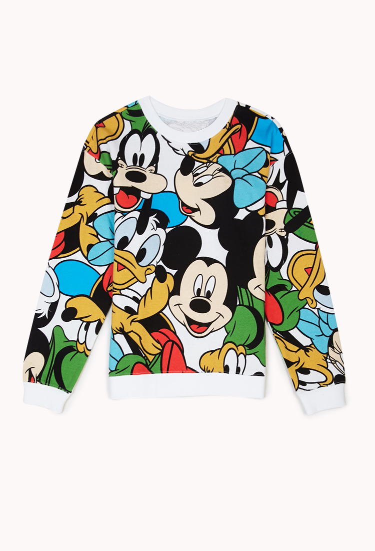 Lyst - Forever 21 Playful Disney Character Sweatshirt