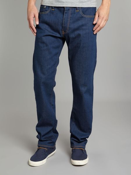 Levi's 504 Straight Cut Jeans in Blue for Men (Denim) | Lyst