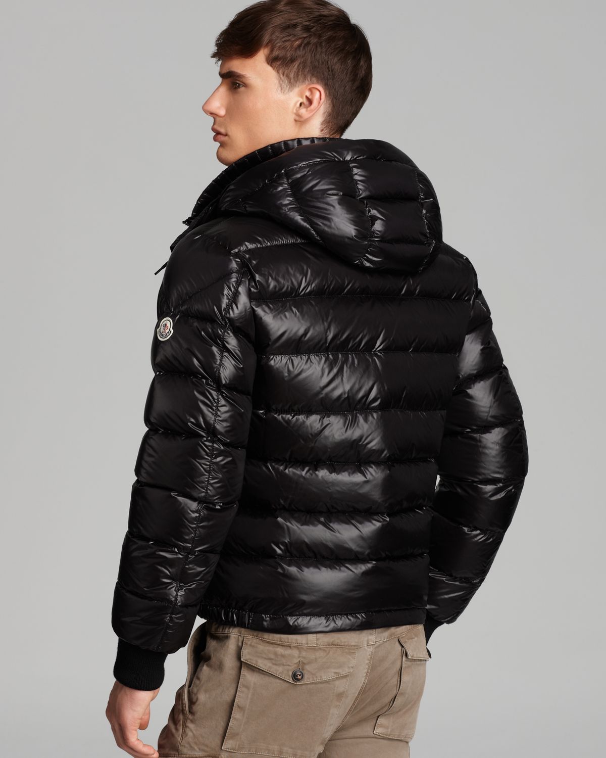 moncler quilted puffer jacket