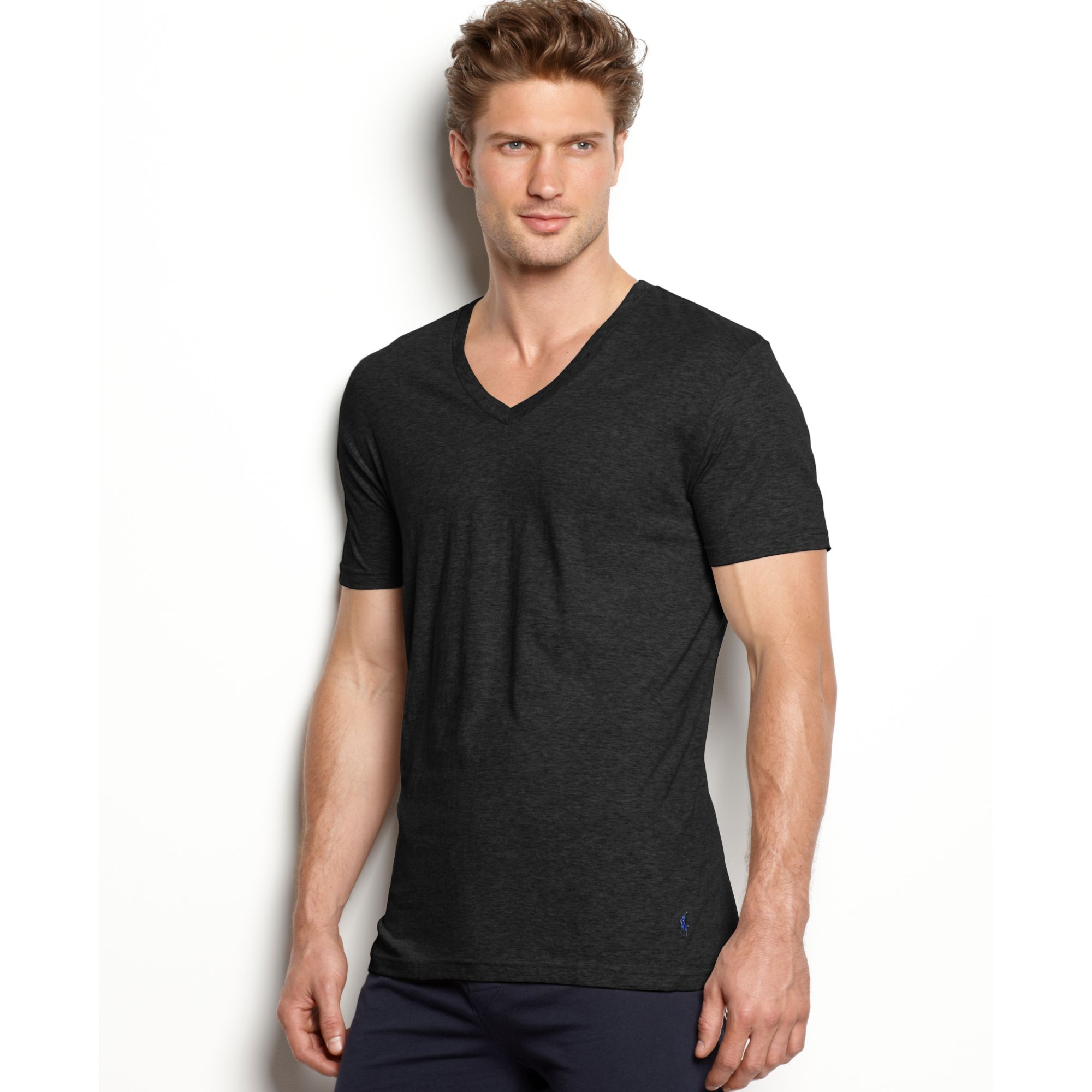 ralph lauren 3 pack v neck